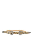 Trendy Stylish Leopard Double Buckle Belt