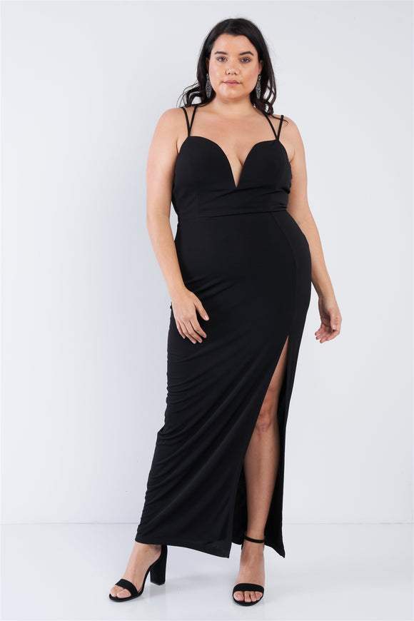 Plus Size Sexy Floor Length Dress