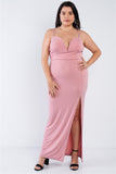 Plus Size Sexy Floor Length Dress