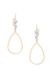 Metal Teardrop Dangle Earring