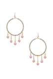 Clay Ball Charm Round Beads Earring